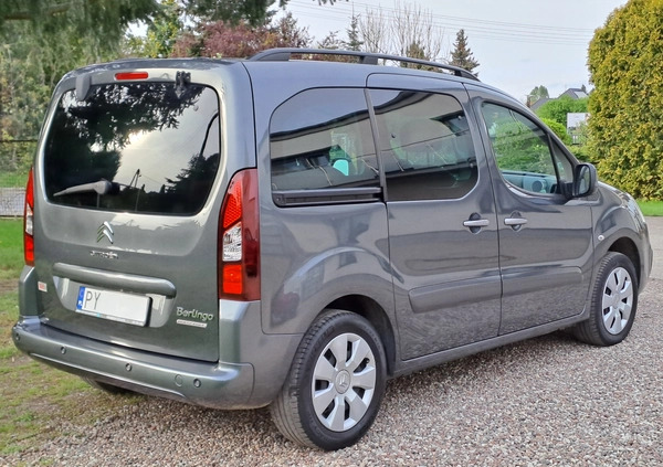 Citroen Berlingo cena 36900 przebieg: 121484, rok produkcji 2017 z Poznań małe 277